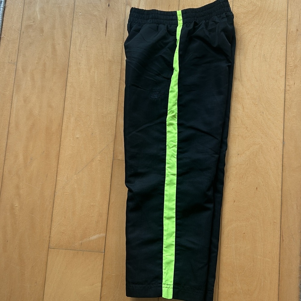 Two pairs of BOYS Black Track Pants - Size 5 & 4/5